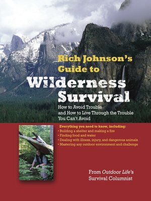 cover image of RICH JOHNSON'S GUIDE TO WILDERNESS SURVIVAL